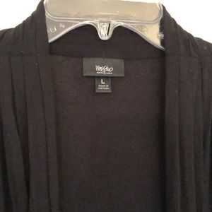 Mossimo Supply Co. Sweaters - Soft black wrap cardigan / cover up, sz L Mossimo Supply Co. Sweaters - Soft black wrap cardigan / cover up, sz L